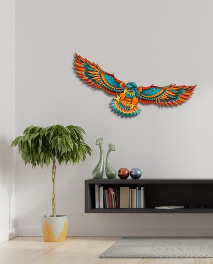 Wandbild Puzzle Adler